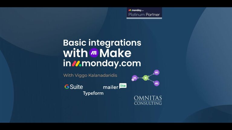 Monday.com Integrations with Make (Integromat)