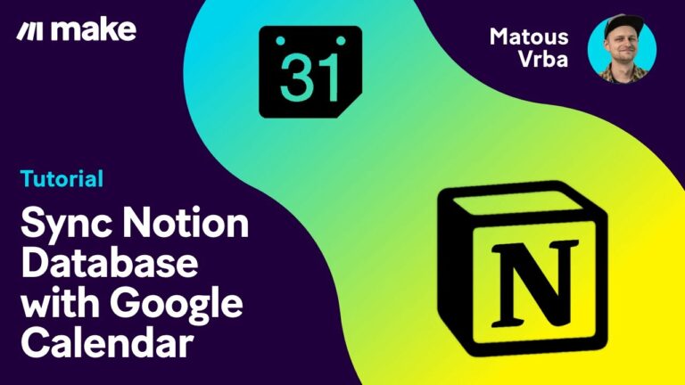 Sync Notion with Google Calendar