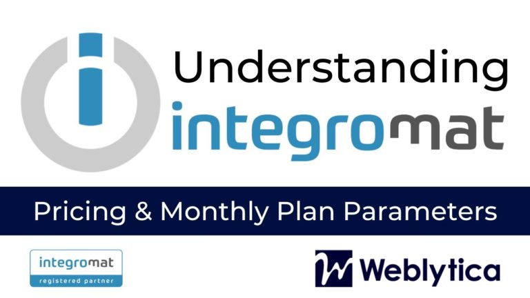 Integromat Pricing, Plans and Parameters